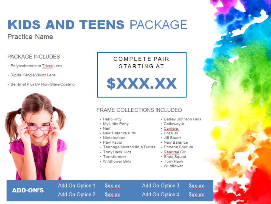 Kids and Teens Lens Mat